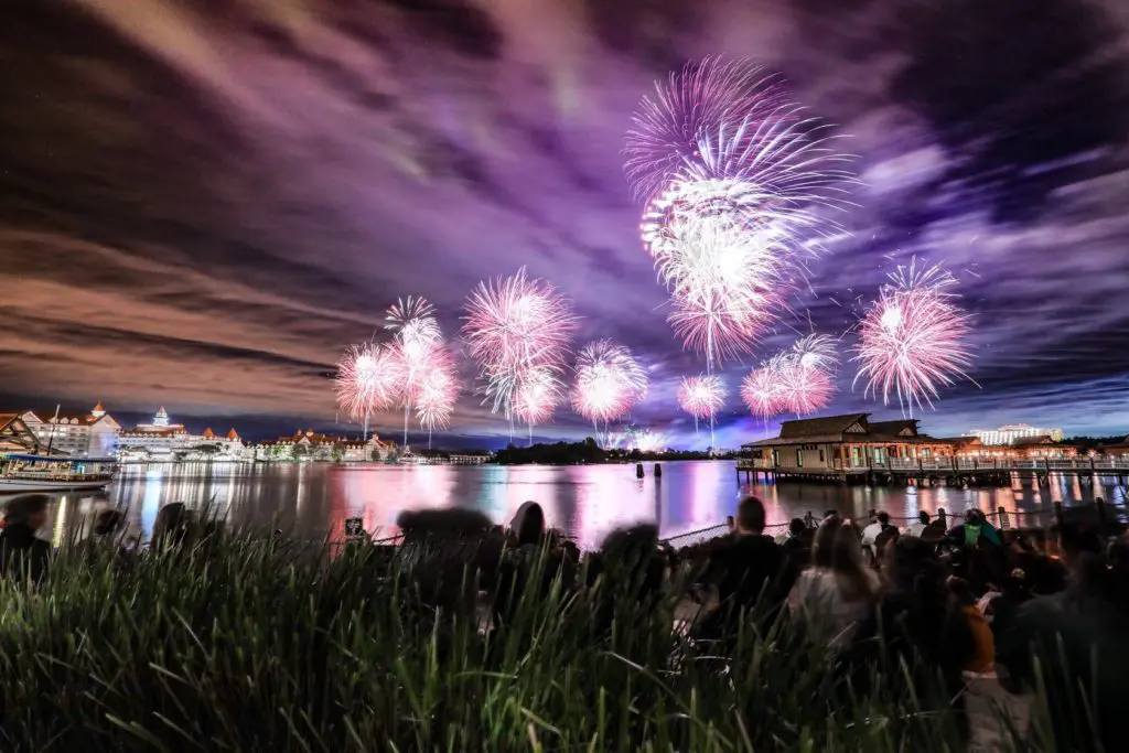 Polynesian Beach Fireworks