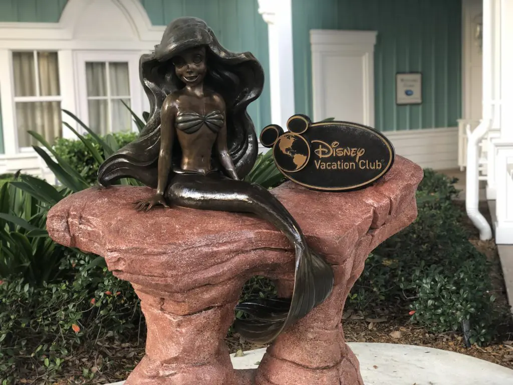 DVC Beach Club Arial Statue