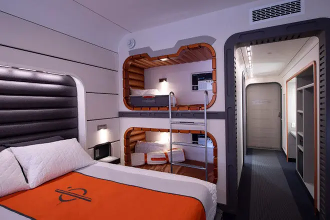 Disney Galactic Starcruiser Bunks