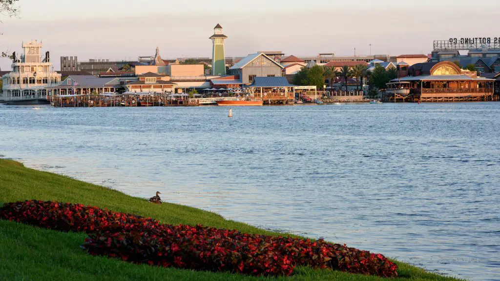 Disney Springs from Saratoga Springs