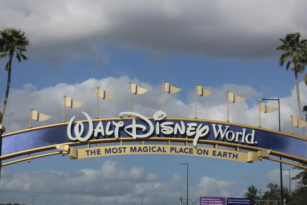 Walt Disney World sign