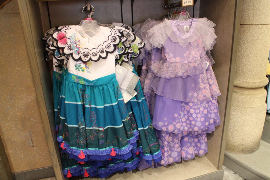 Mirabel and Isabela dresses at Disney World.