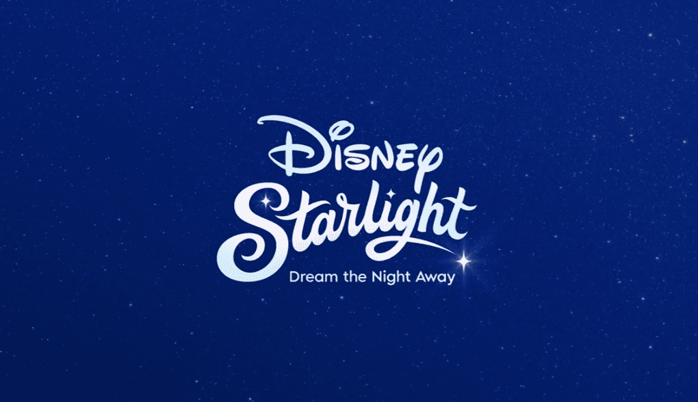 Disney Starlight logo on blue background