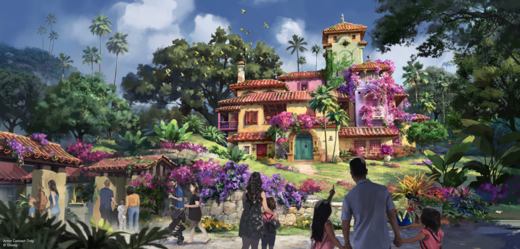 Encanto House at Disney World concept