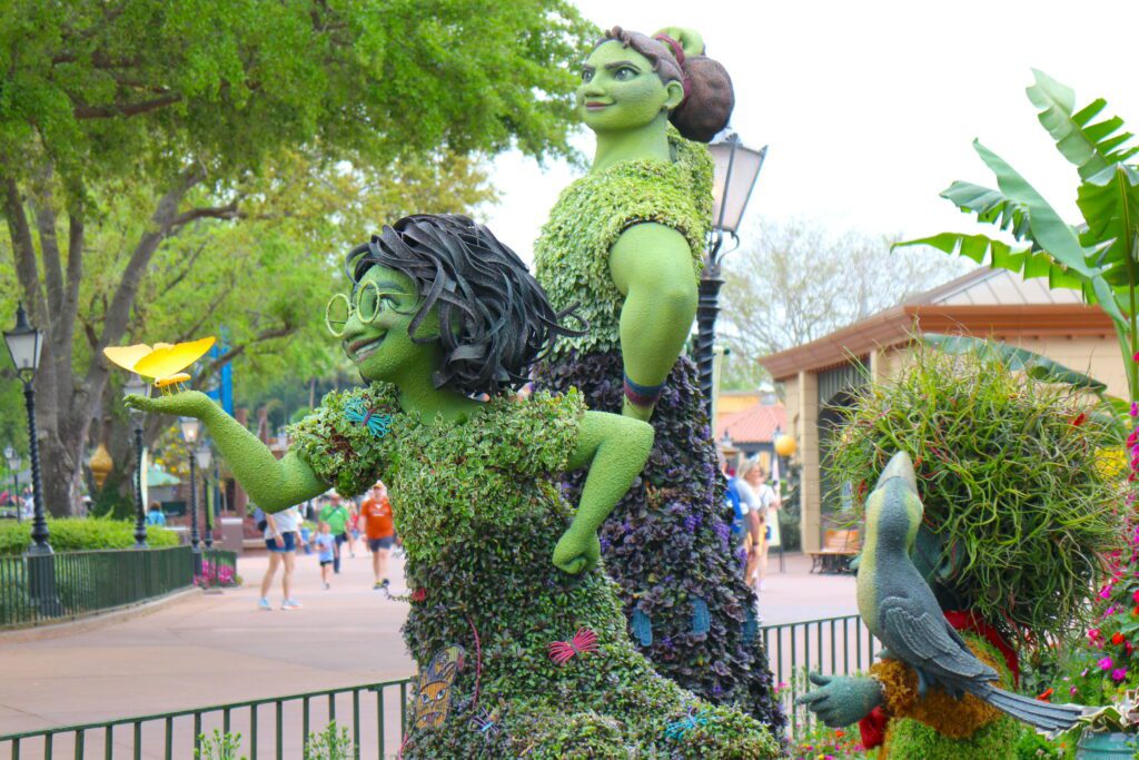 Epcot Encanto topiaries 2024.