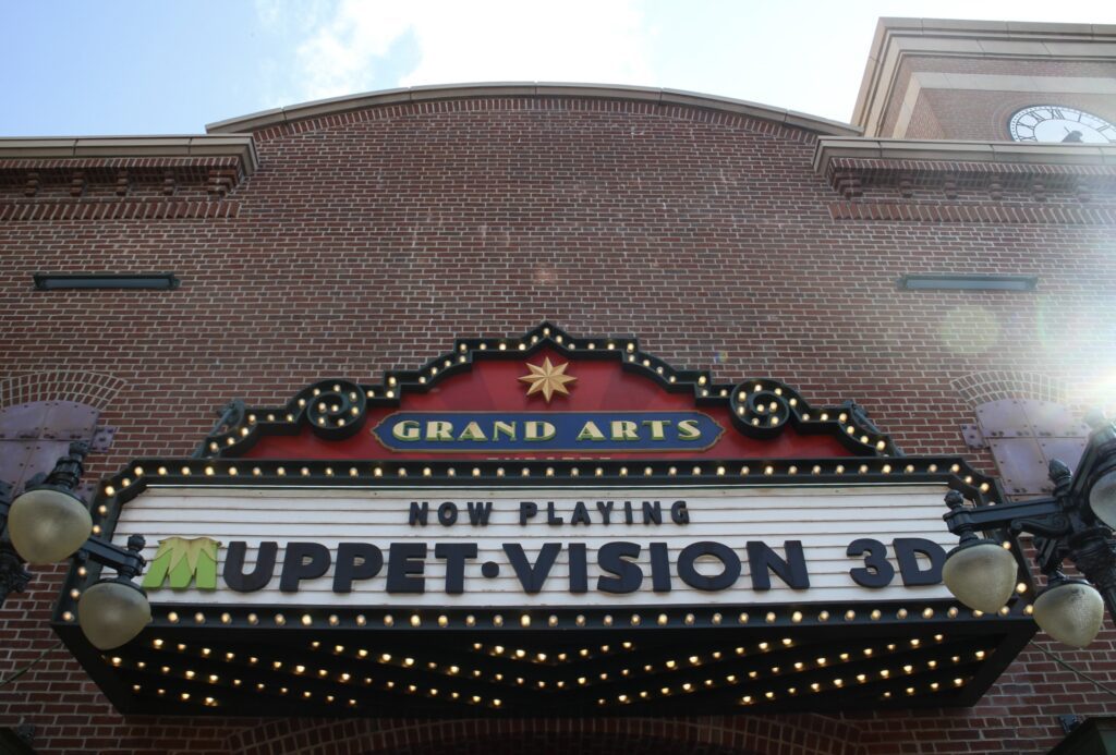 Muppet Vision 3D marquee